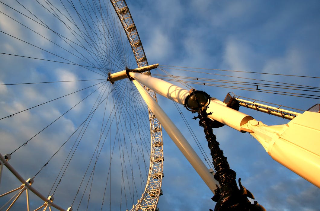 London Eye at Sunset