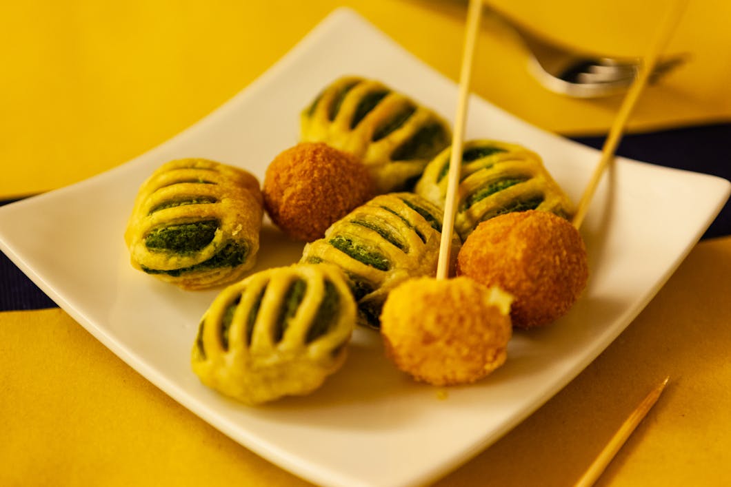 Snacks, Hotel Touring, Bologna, Italy