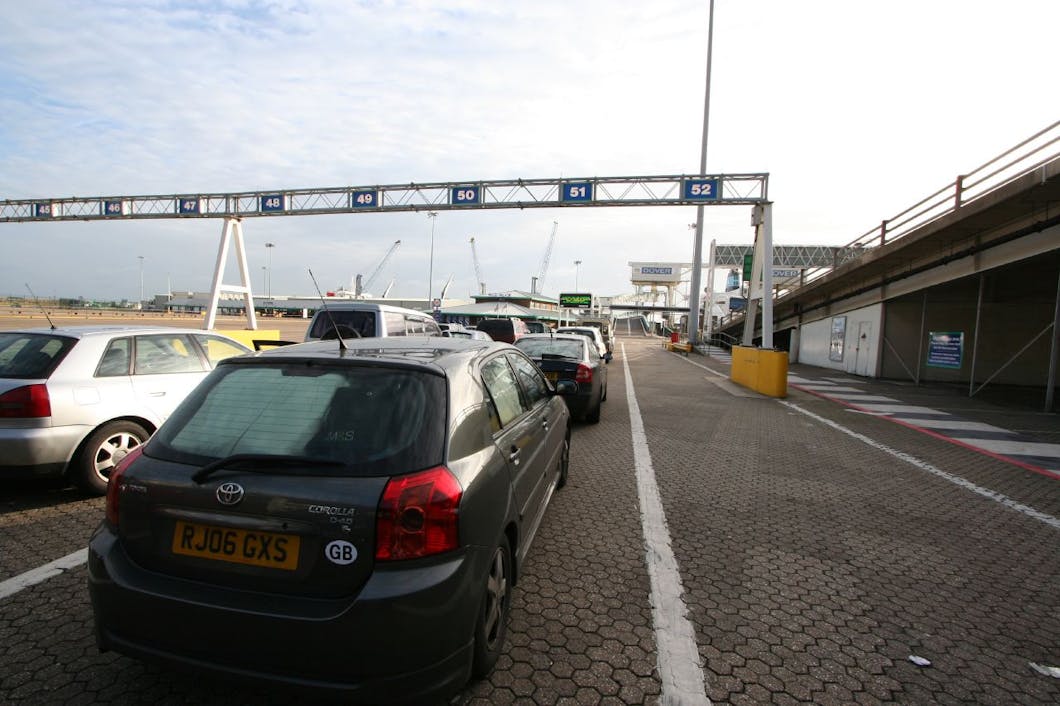 waiting at dover port