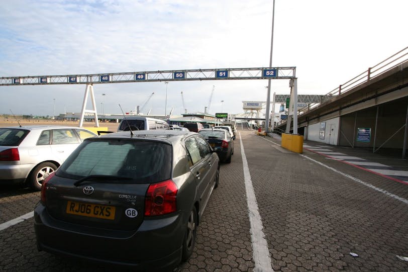 waiting at dover port