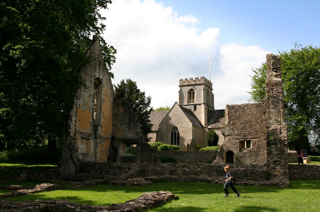 View from South with Church
