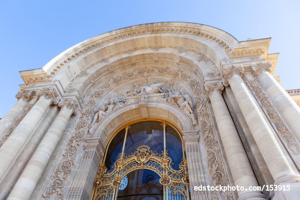 Beaux-Arts Portal, Petit Palais, Paris, France