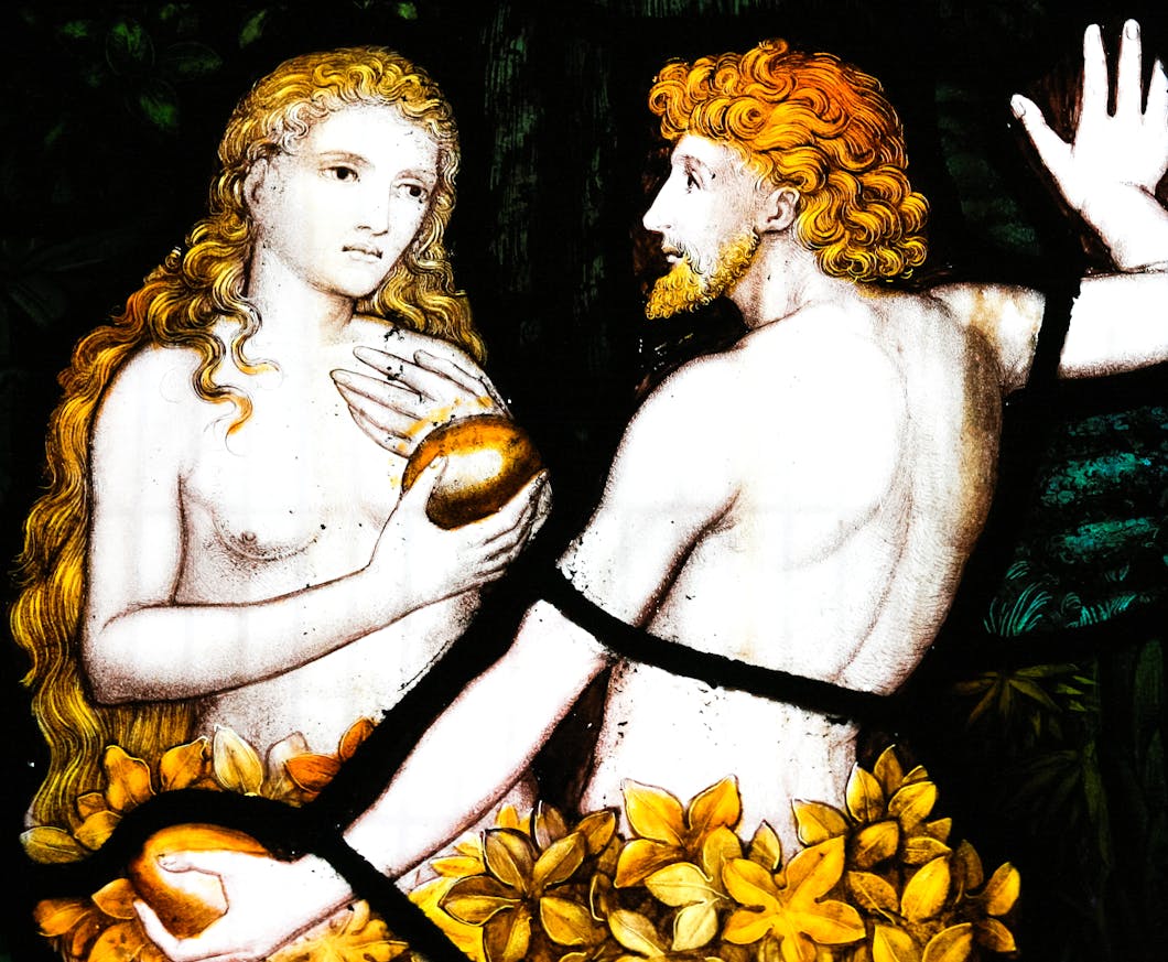Victorian Adam and Eve, 1884