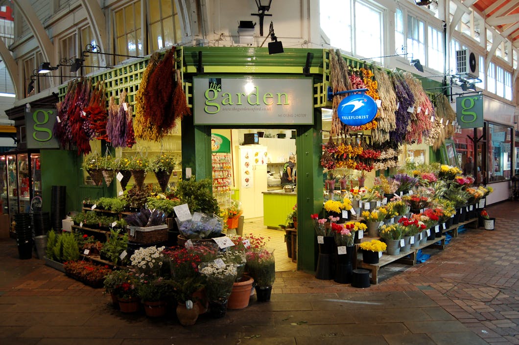 Florist in the Covered Market