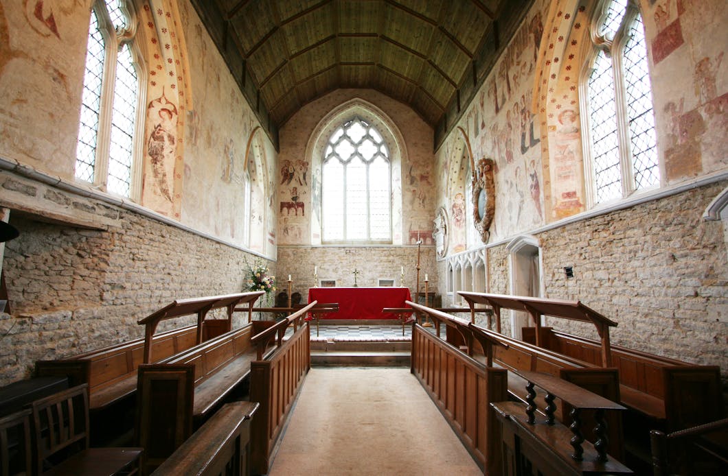 Chancel with Murals