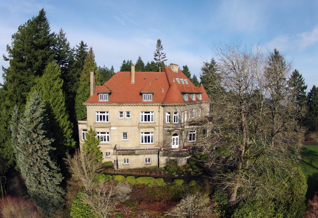 Aerial View from East