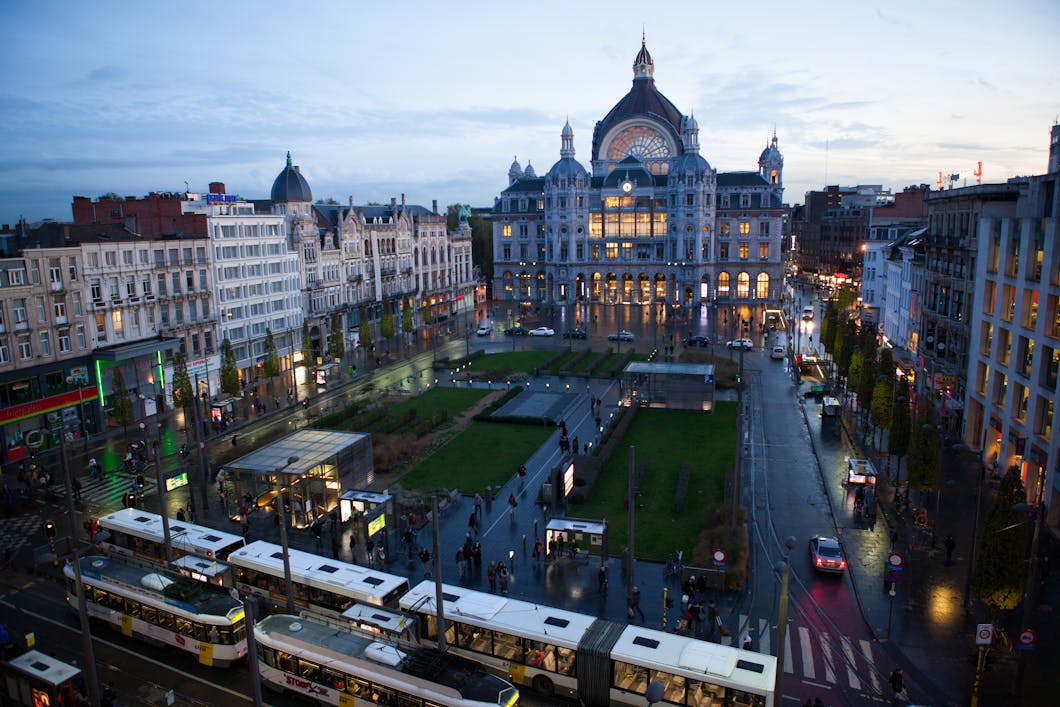 View from North at Dusk