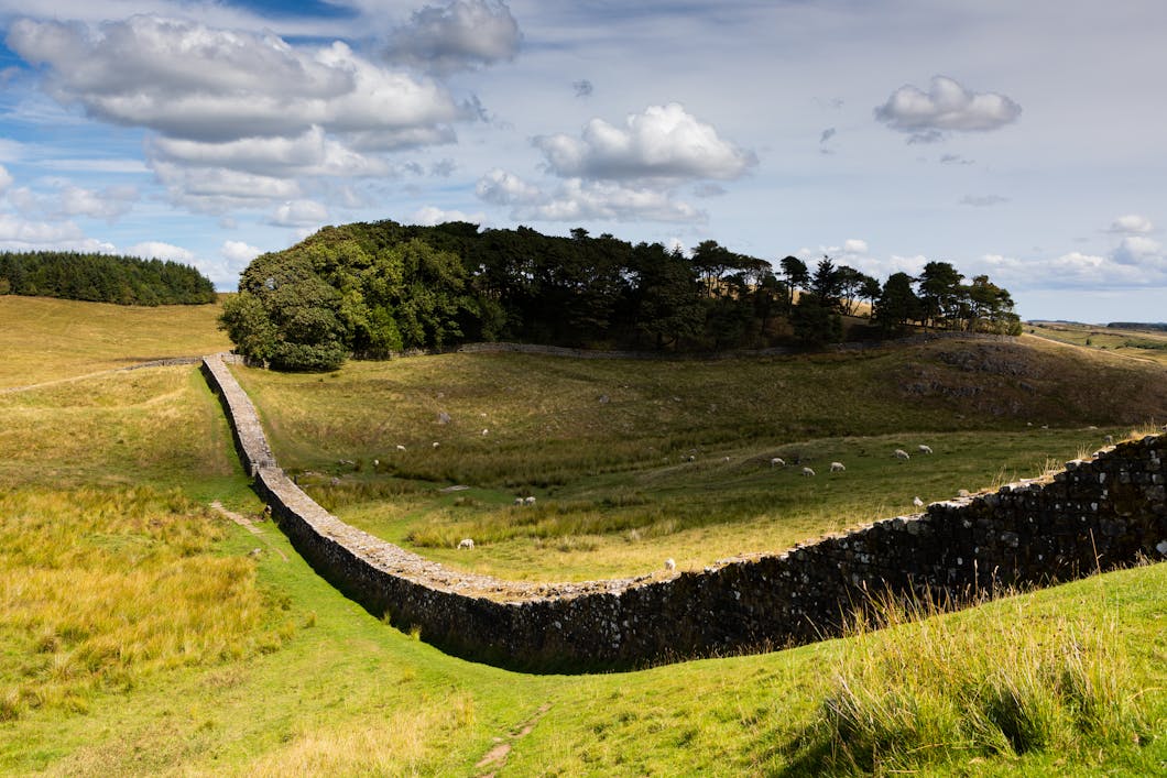 Hadrian's Wall at Housesteads