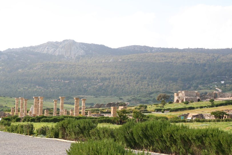 roman ruins at bolonia