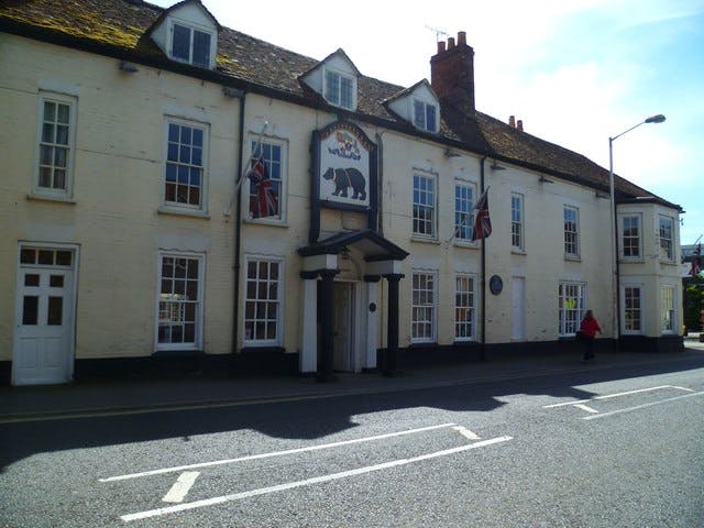 The front of The Bear Hotel