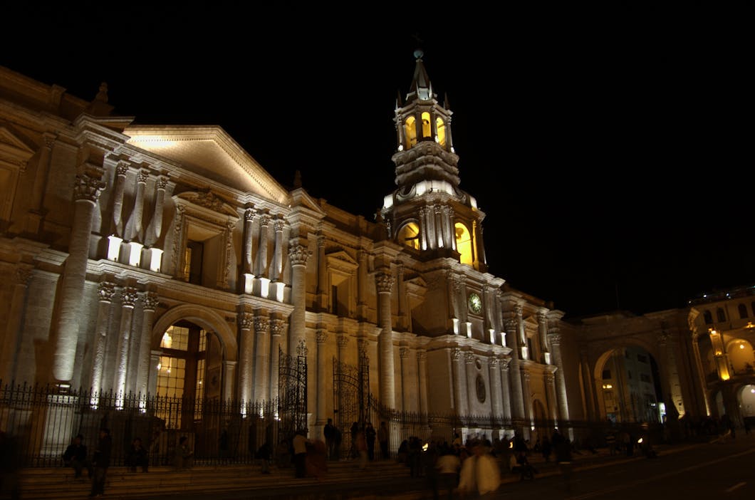 Facade by Night
