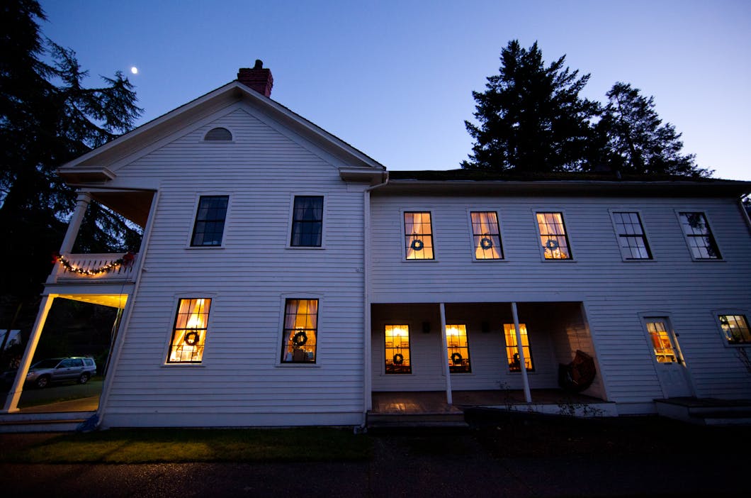 Side View at Dusk