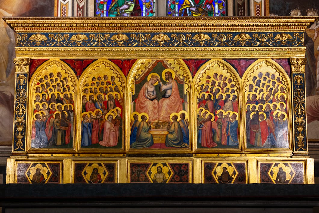 Baroncelli Polyptych, Santa Croce, Florence, Italy