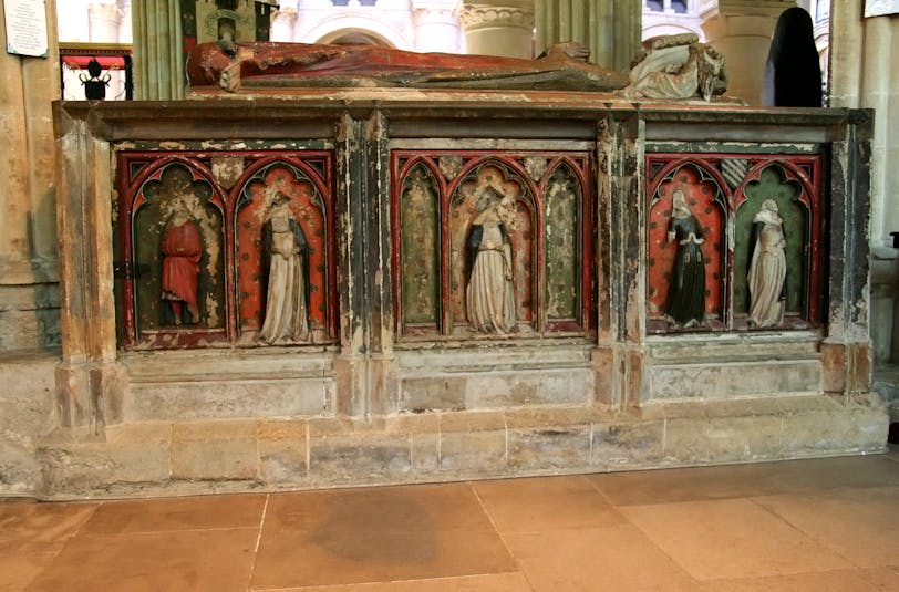 Tomb of Lady Montacute - Christ Church Cathedral, Oxford