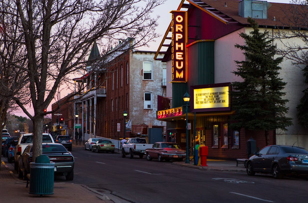 Aspen Street at Dusk