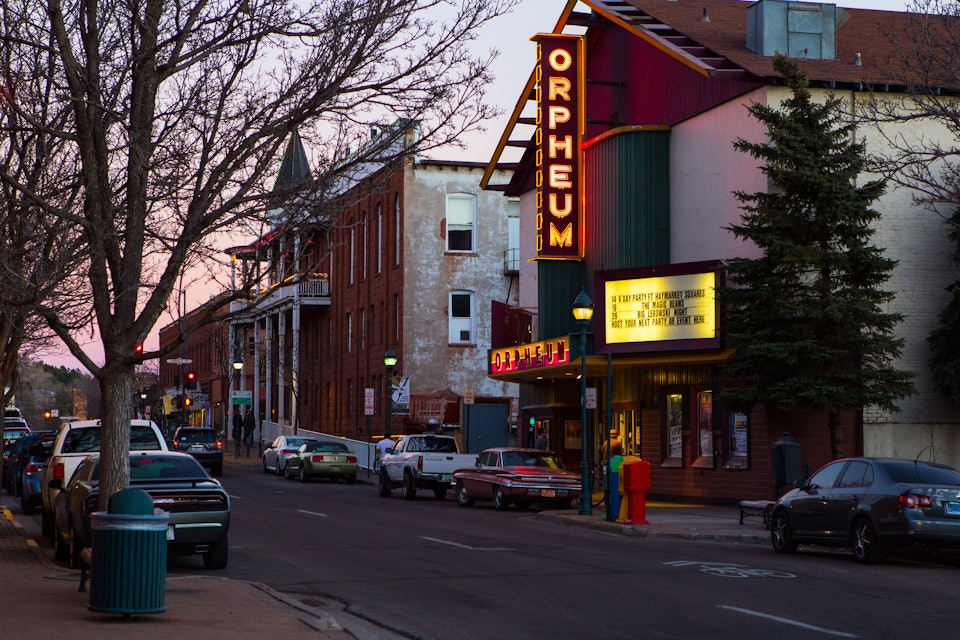 Aspen Street at Dusk