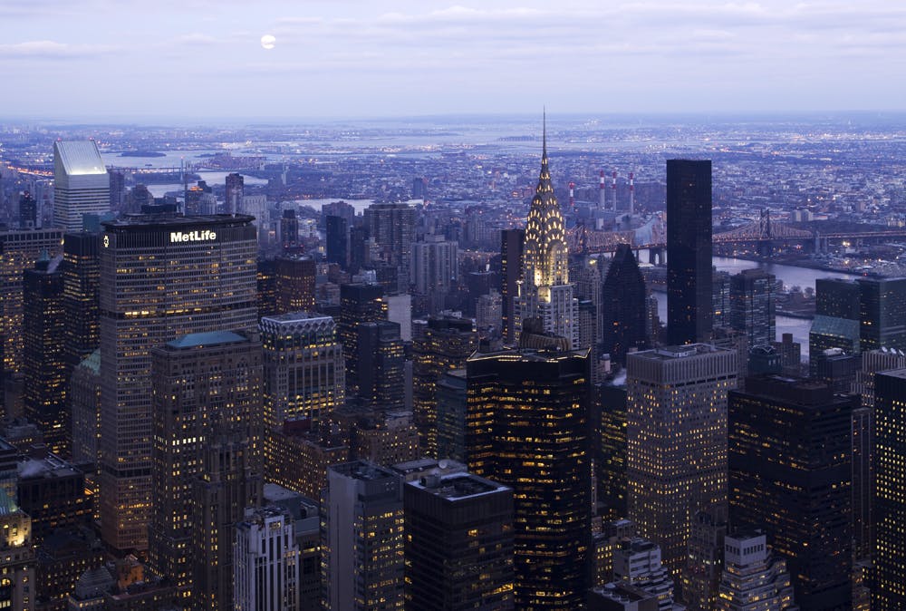 Midtown Manhattan at Dusk