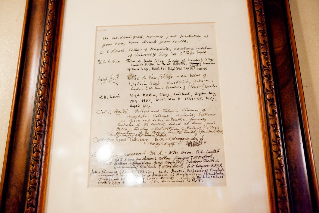 Note from the Inklings