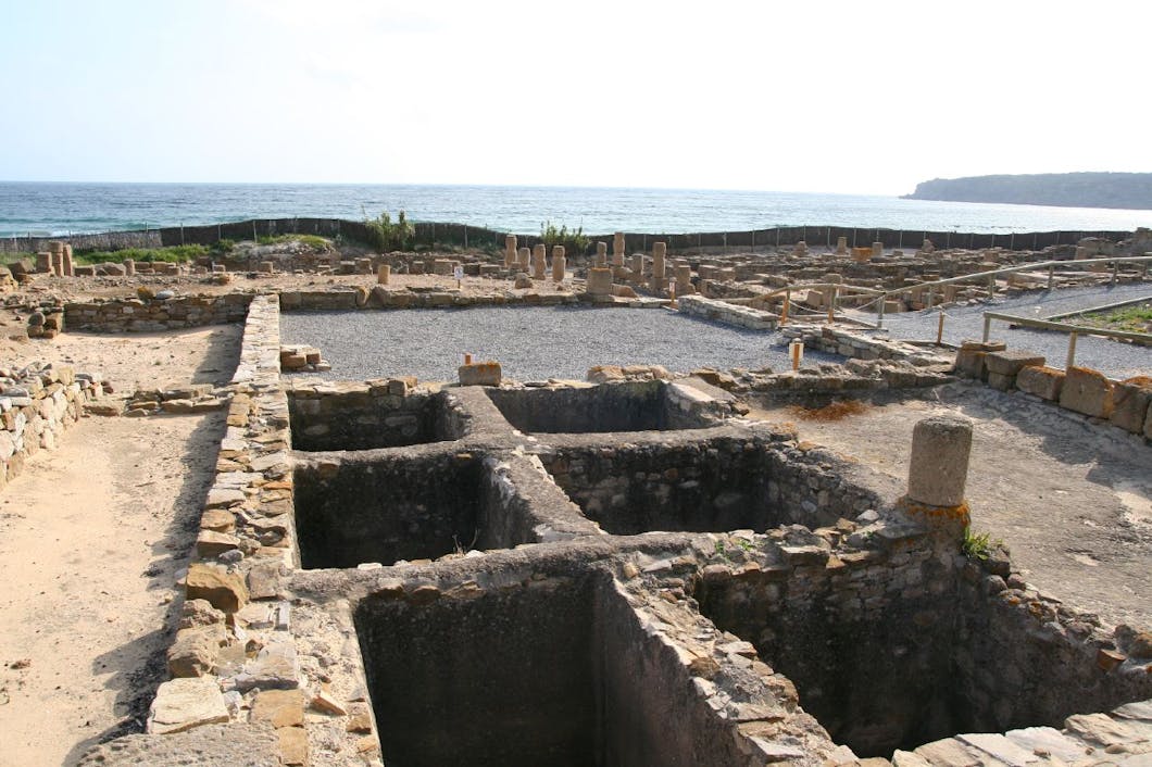 roman ruins at bolonia