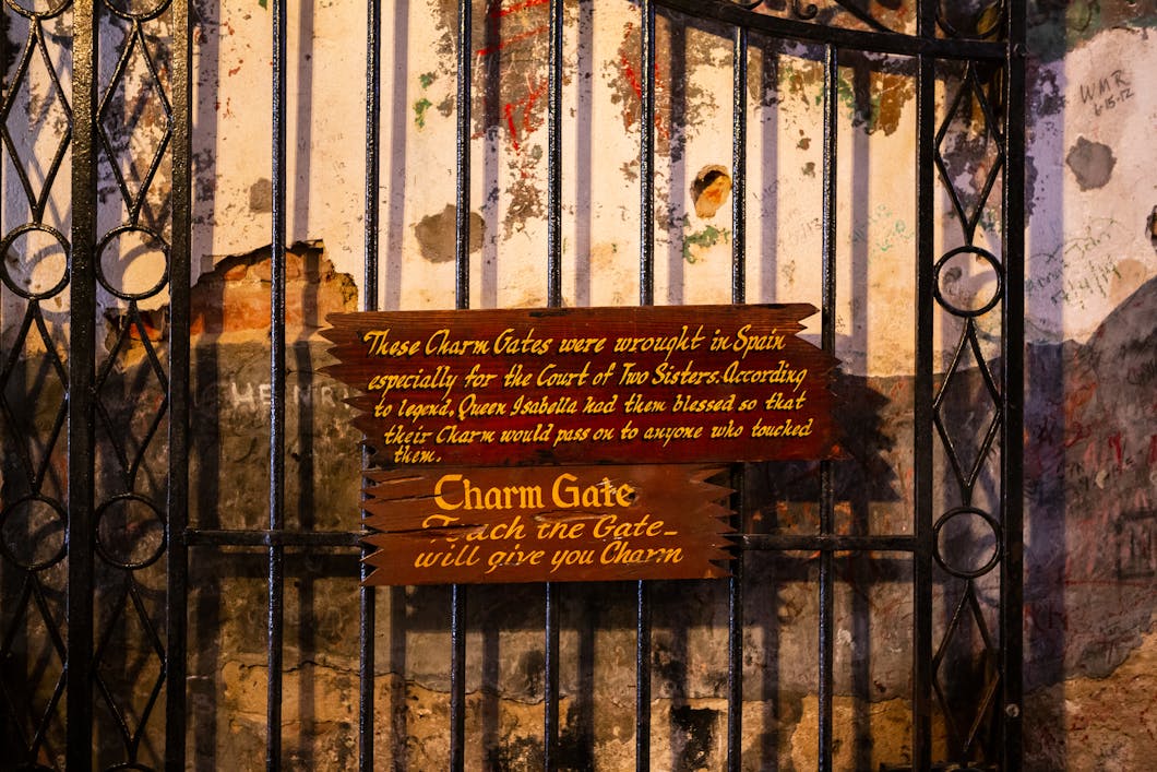 Charm Gate, Court of Two Sisters, New Orleans, Louisiana