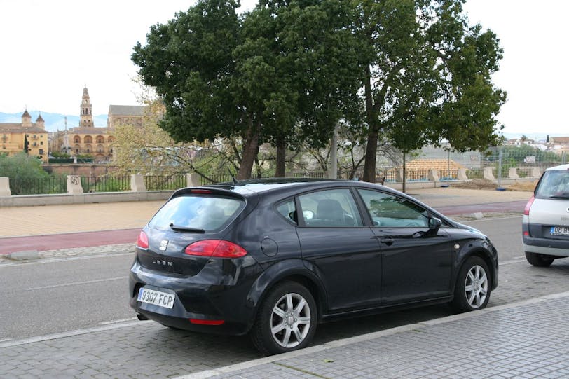 our rental car in cordoba
