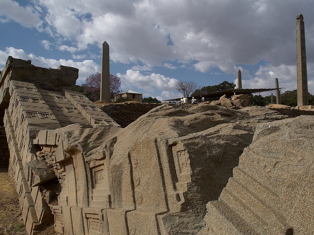 Fascinating Axum Stelae Field