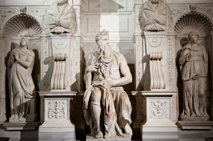 Michelangelo's Moses, 1515