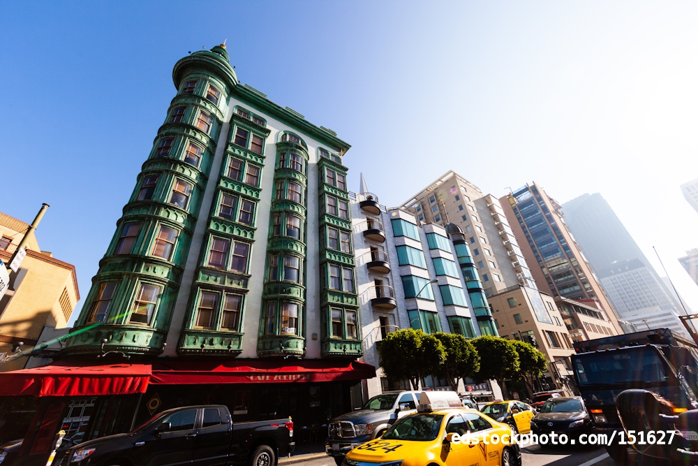 Sentinel Building Exterior, San Francisco, California