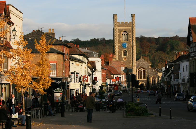 Autumn Evening in Henley-on-Thames