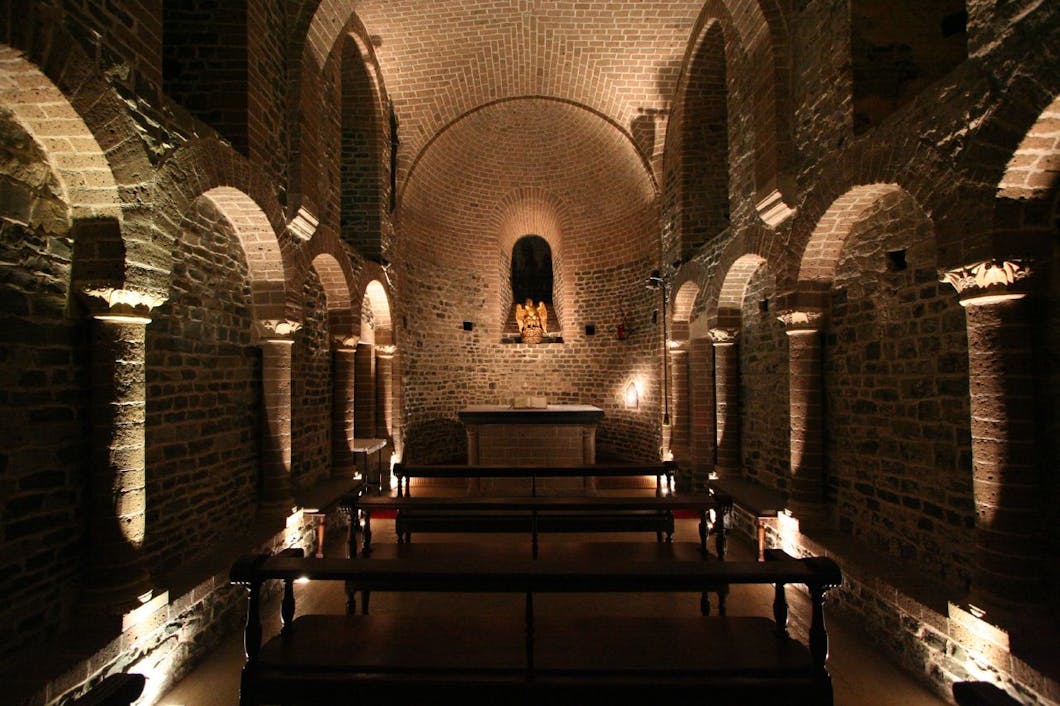 romanesque lower basilica