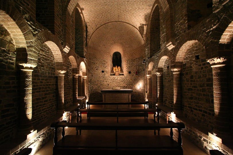 romanesque lower basilica