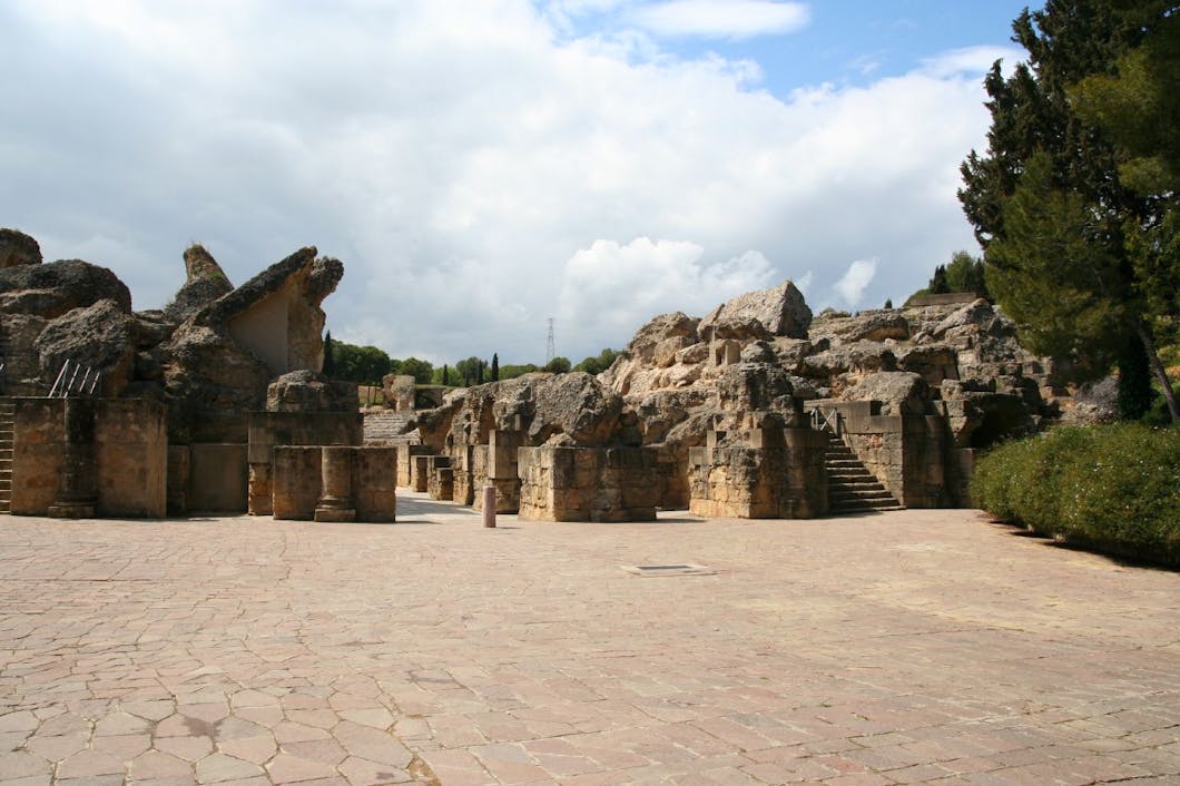 entrance to amphitheater