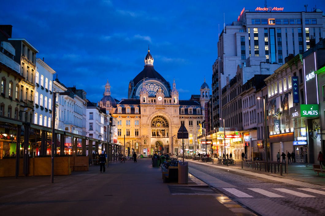 View from West at Dusk