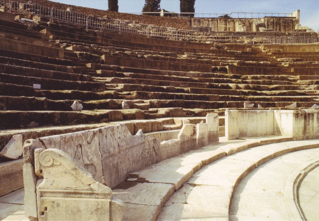 roman theater, italica