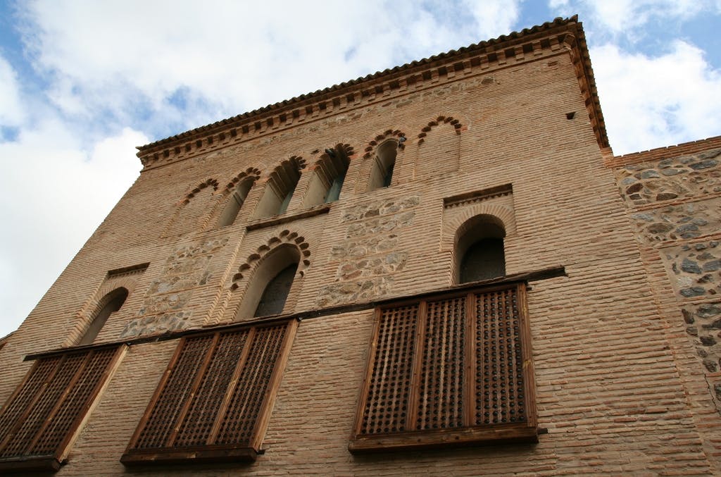 Austere But Elegant Mudejar Facade of Sinagoga Del Transito