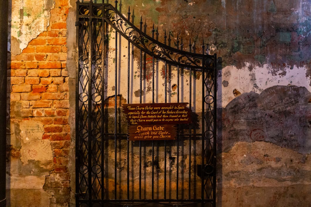 Charm Gate, Court of Two Sisters, New Orleans, Louisiana
