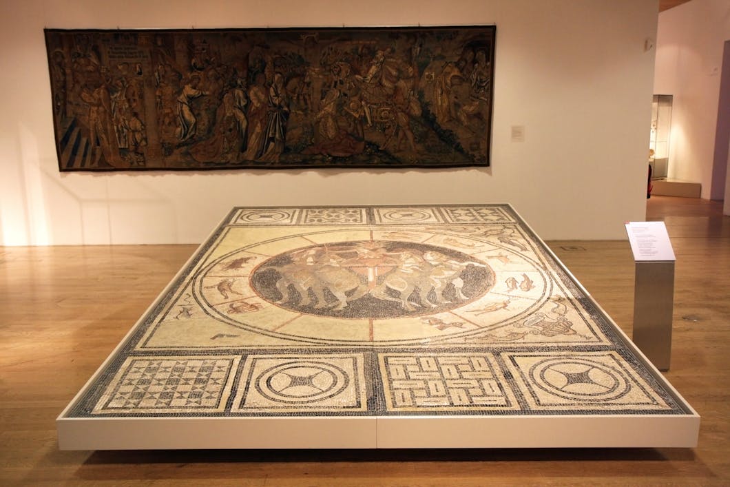 Sun God and Zodiac Mosaic, Bonn, Germany