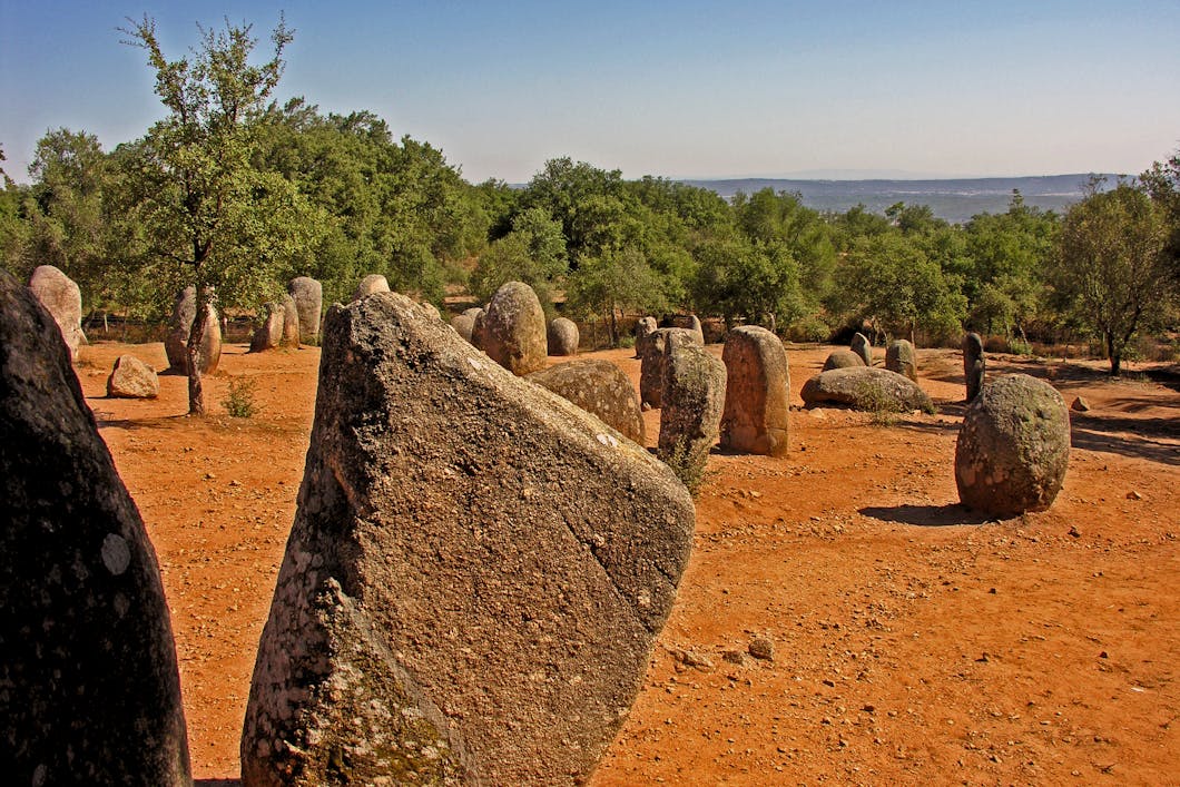 Cromeleque dos Almendres, Alentejo, Portugal