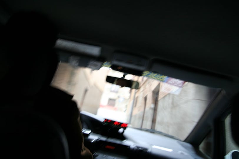 taxi to cathedral, toledo
