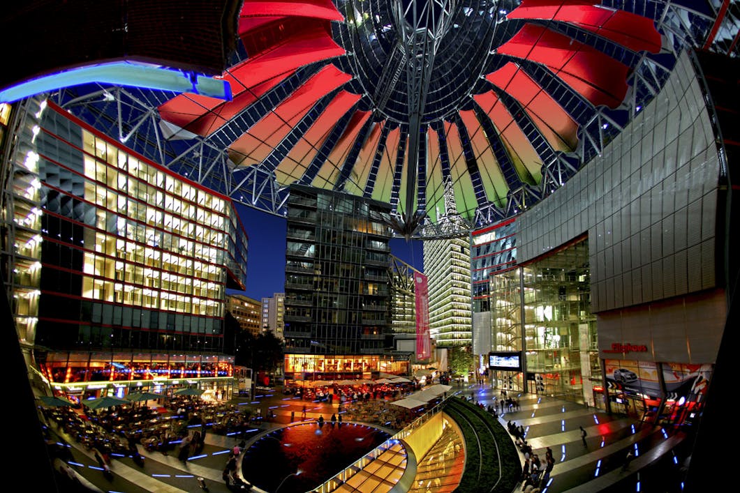 Central Forum by Night