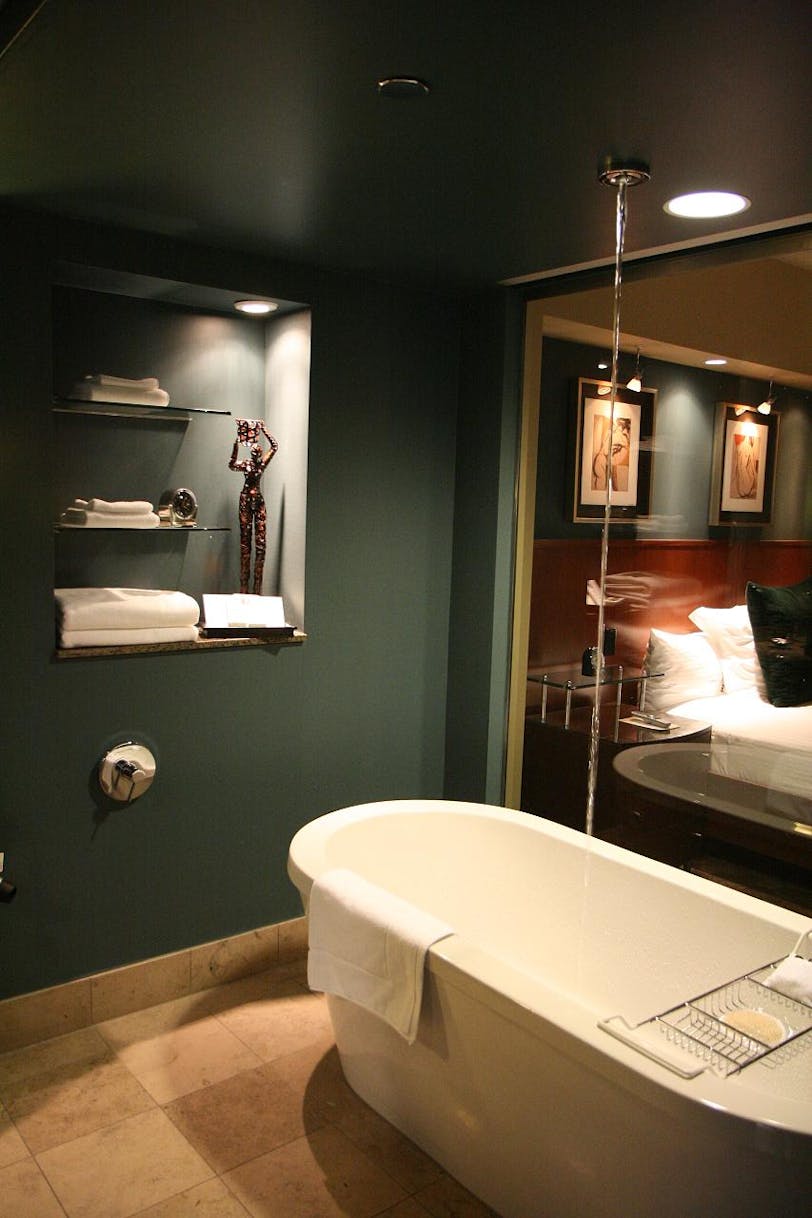 fill-from-ceiling tub