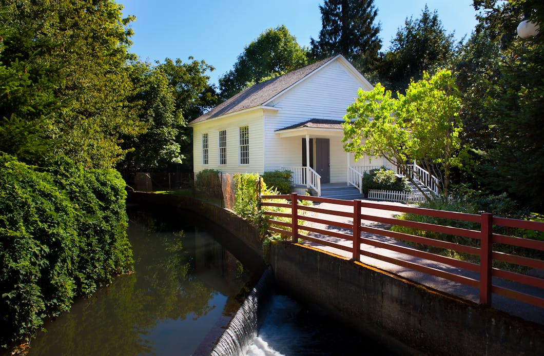 Church and Canal