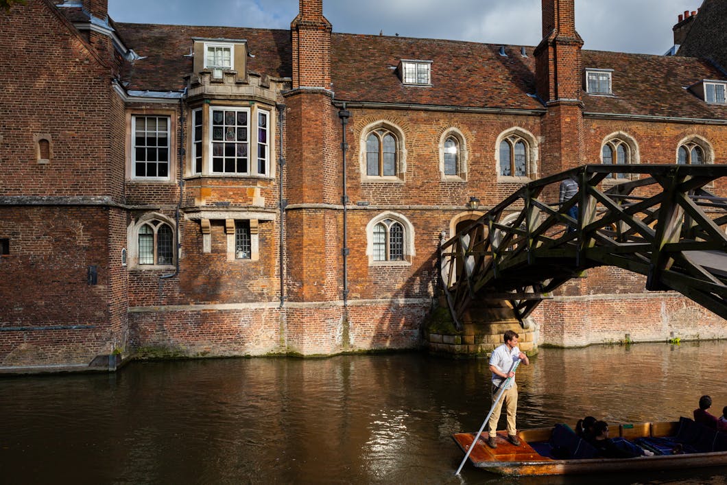 Mathematical Bridge, Queens' College, Cambridge, England