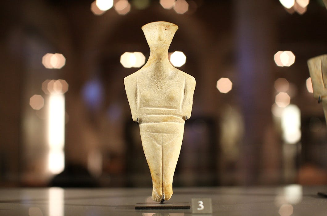 Cycladic Figurine, Louvre Museum, Paris