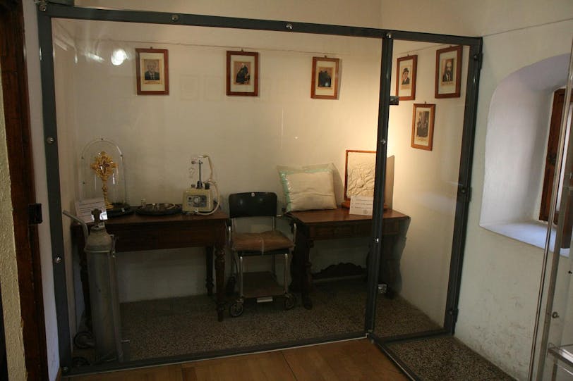 padre pio's operating equipment