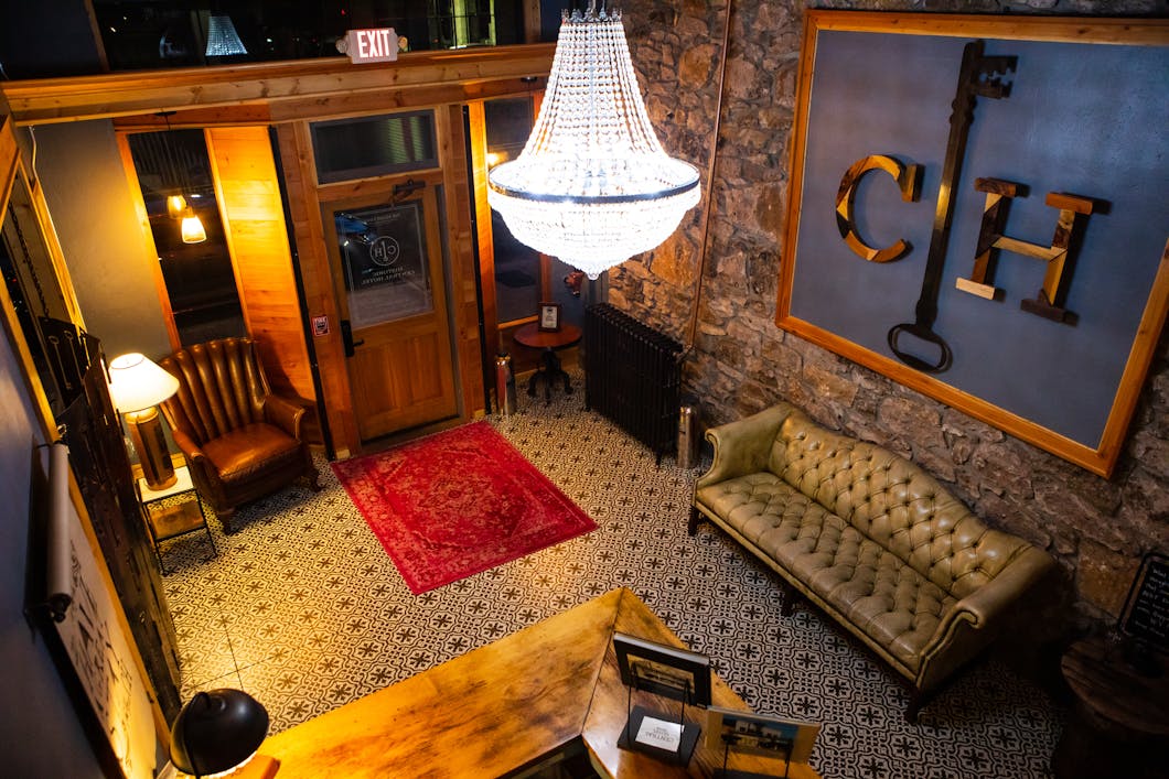 Historic Central Hotel: Lobby - Burns, Oregon