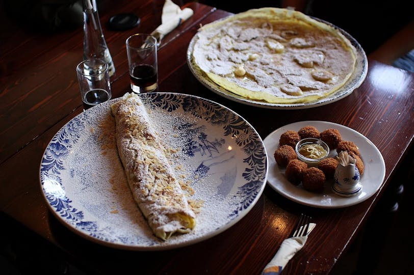 apple strudel pancake