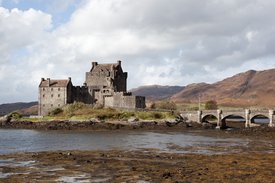 View from Southeast with Loch and Bridge