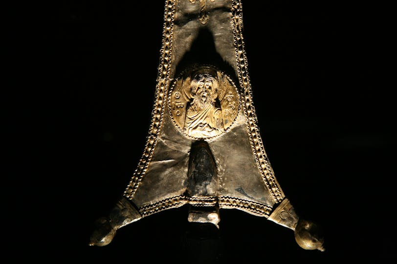 Byzantine Cross: St. John the Baptist