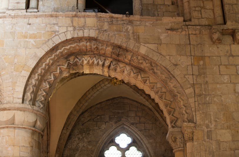 Selby Abbey: Crooked Norman Arch